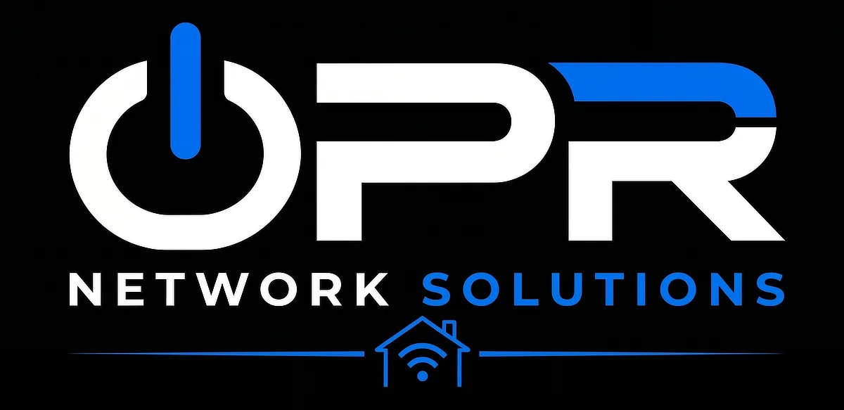OPR Network Solutions - professional home and small business networking logo